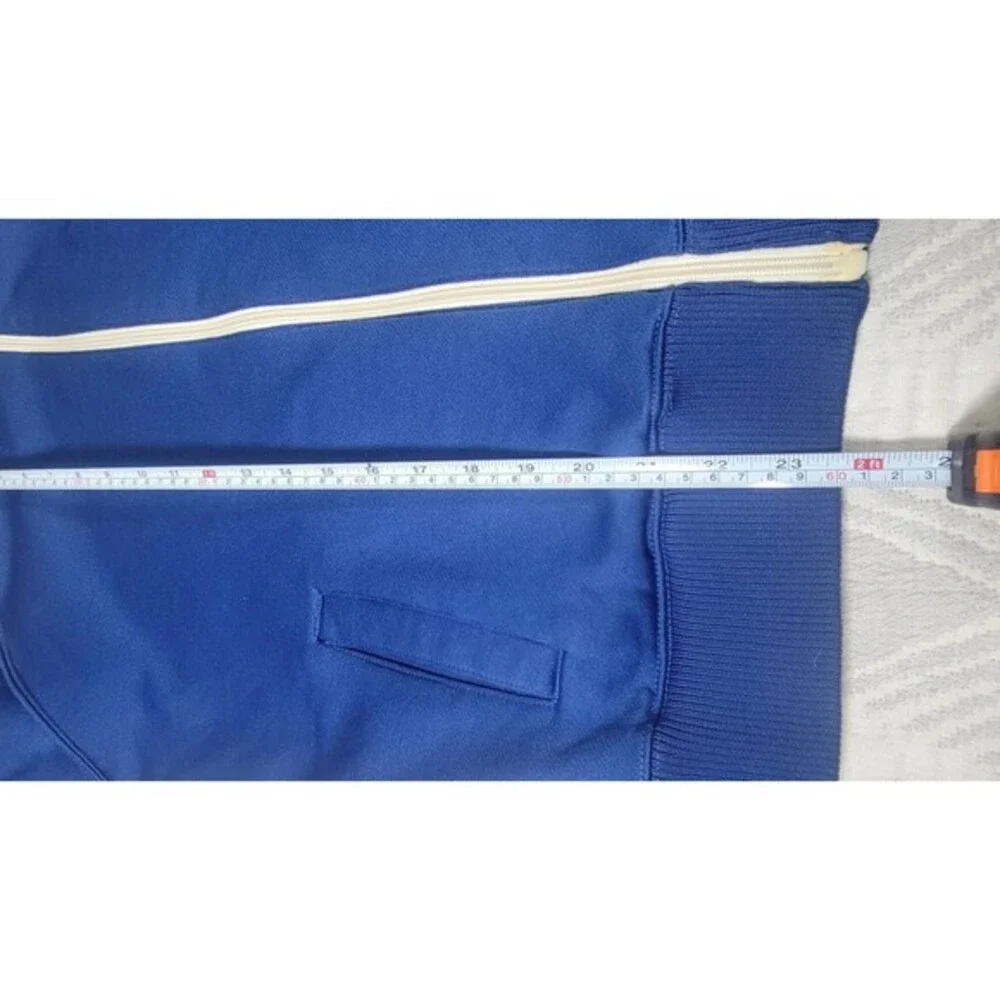 Abercrombie & Fitch Muscle Track Jacket Men’s Medium – Blue Full Zip Winged Foot